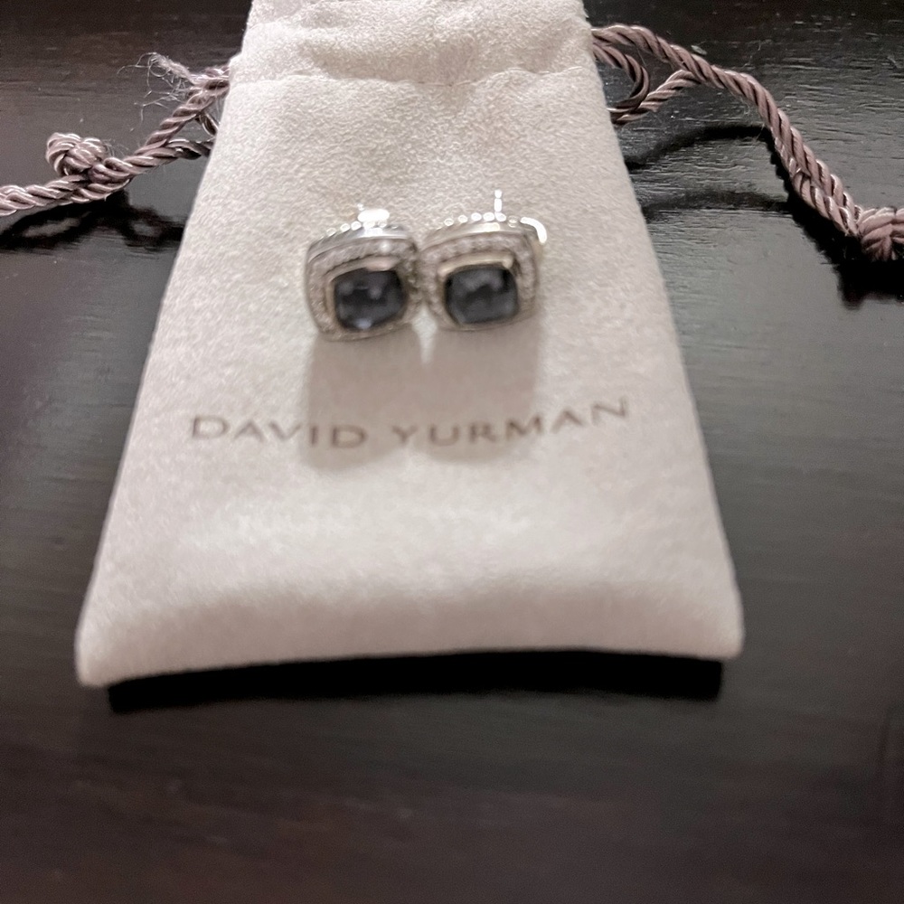 David Yurman Albion Black Orchid Earings